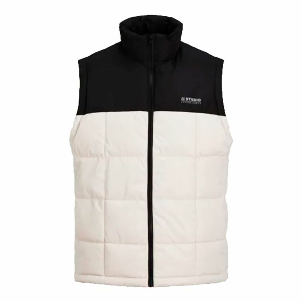 Men's Sports Gilet Jack & Jones Jjben Square Moonbeam Black L