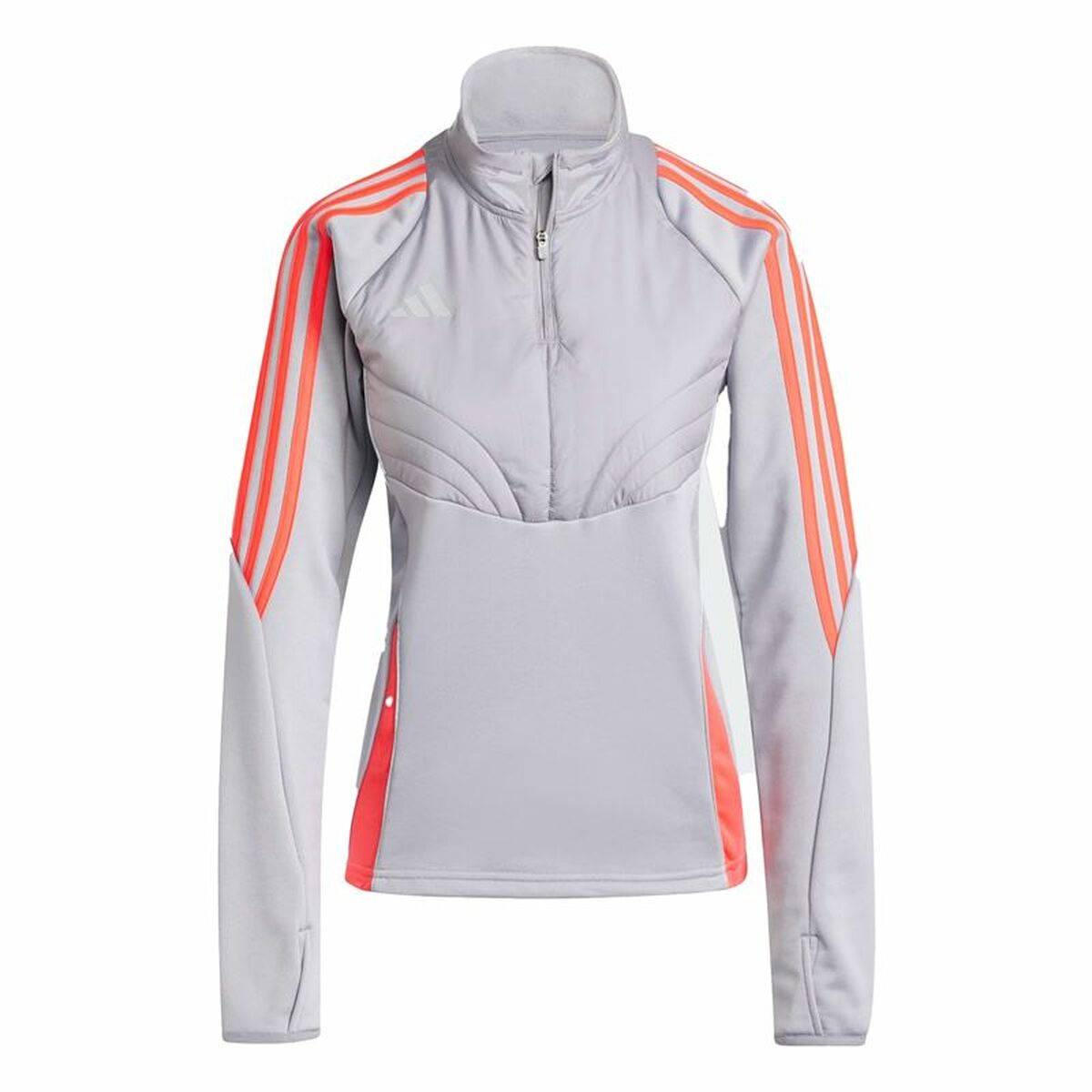 Women’s Sweatshirt without Hood Adidas Winterized Grey