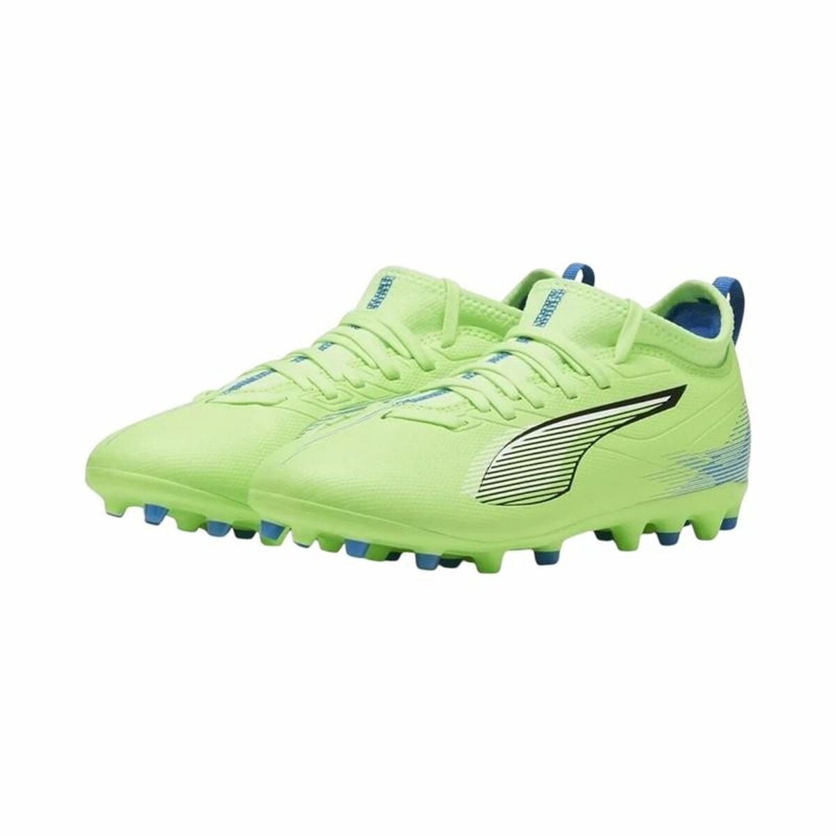 Childrens Football Boots Puma Ultra 5 Match Mg Yellow 38.5
