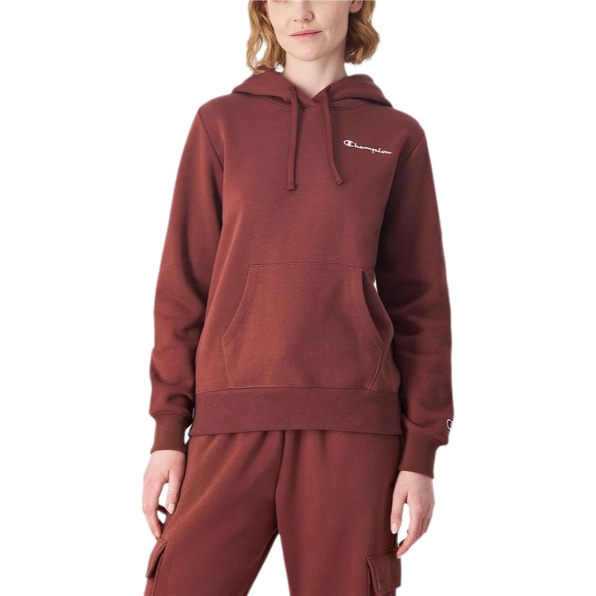 Women’s Hoodie Champion Brown L