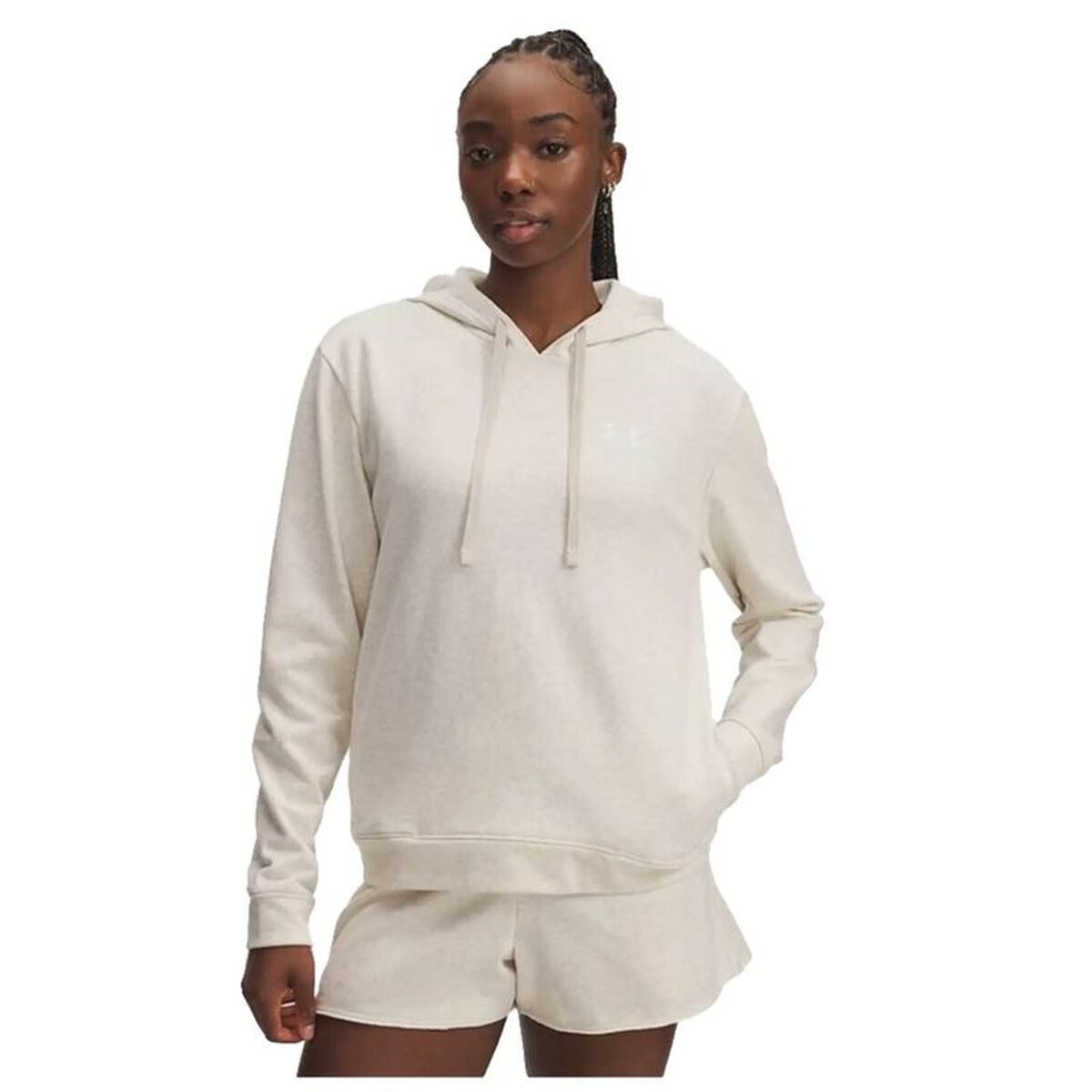 Women’s Hoodie Under Armour Rival Terry Hoodie White M
