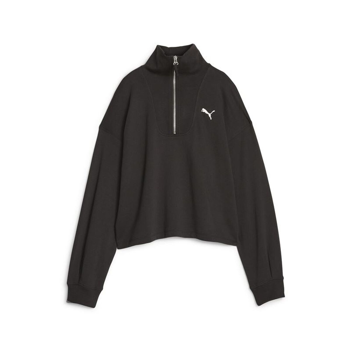 Women’s Sweatshirt without Hood Puma Her High-Neck Hz Black