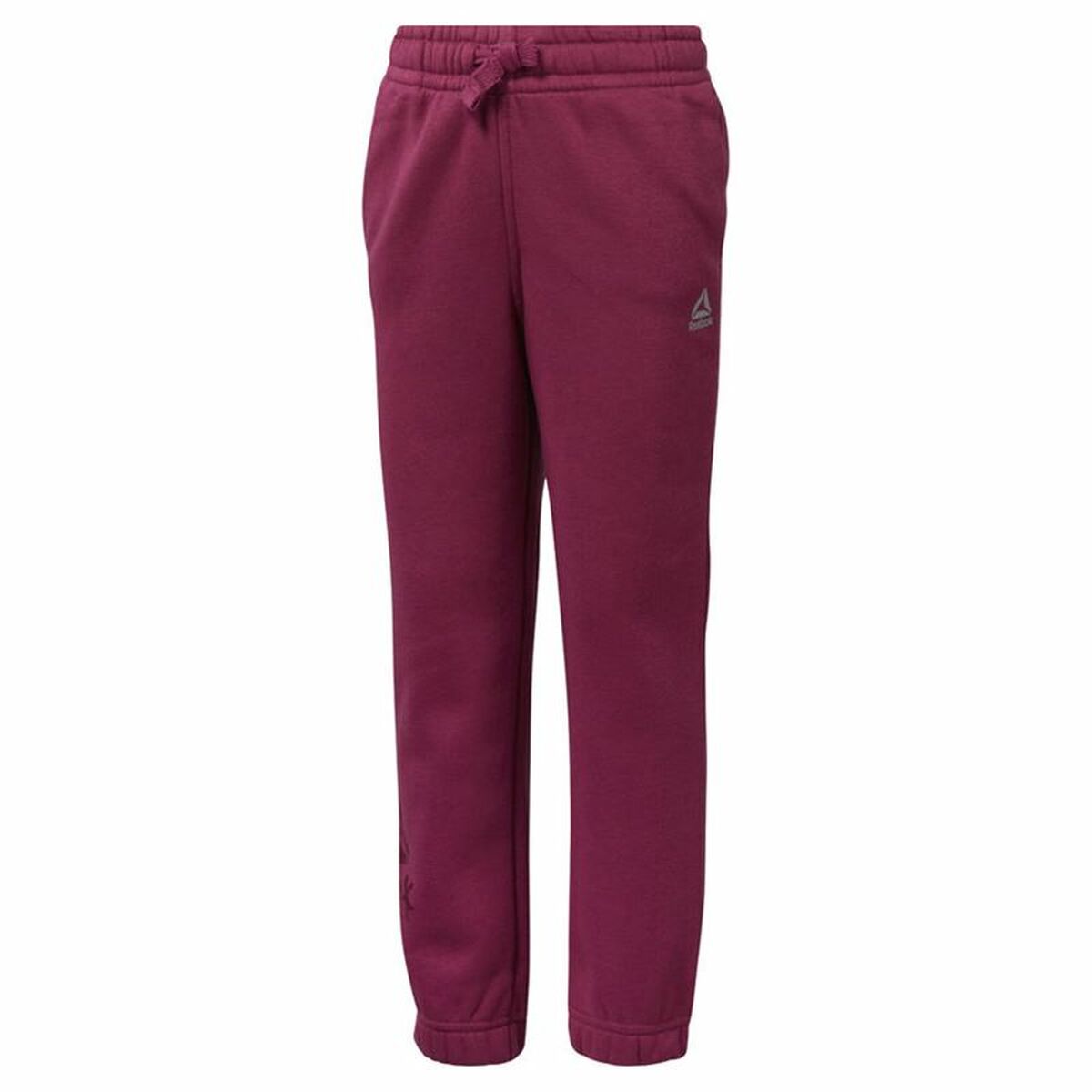Children's Tracksuit Bottoms Reebok Essentials Dark Red 8-10 Years