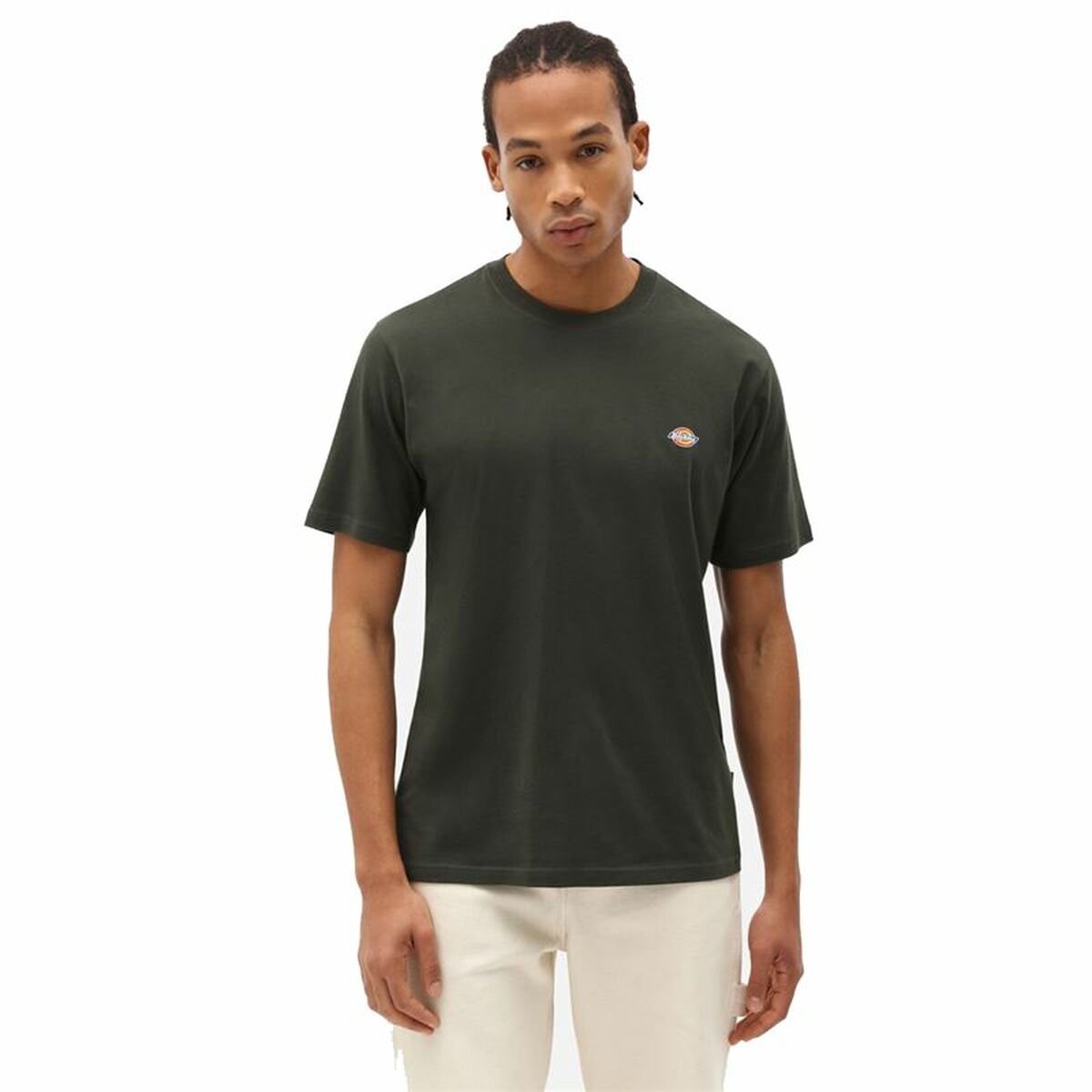 Men’s Short Sleeve T-Shirt Dickies Mapleton Dark green S