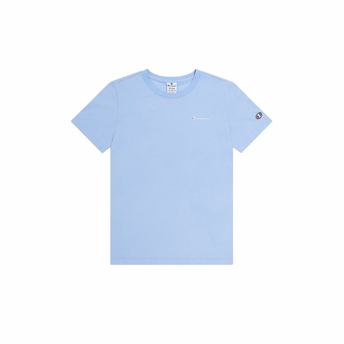 Women’s Short Sleeve T-Shirt Champion Crewneck XS