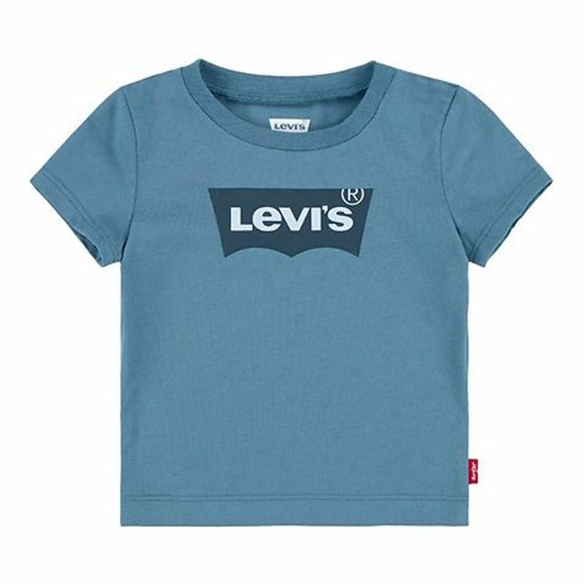 Child's Short Sleeve T-Shirt Levi's Coronet Blue 2 Years