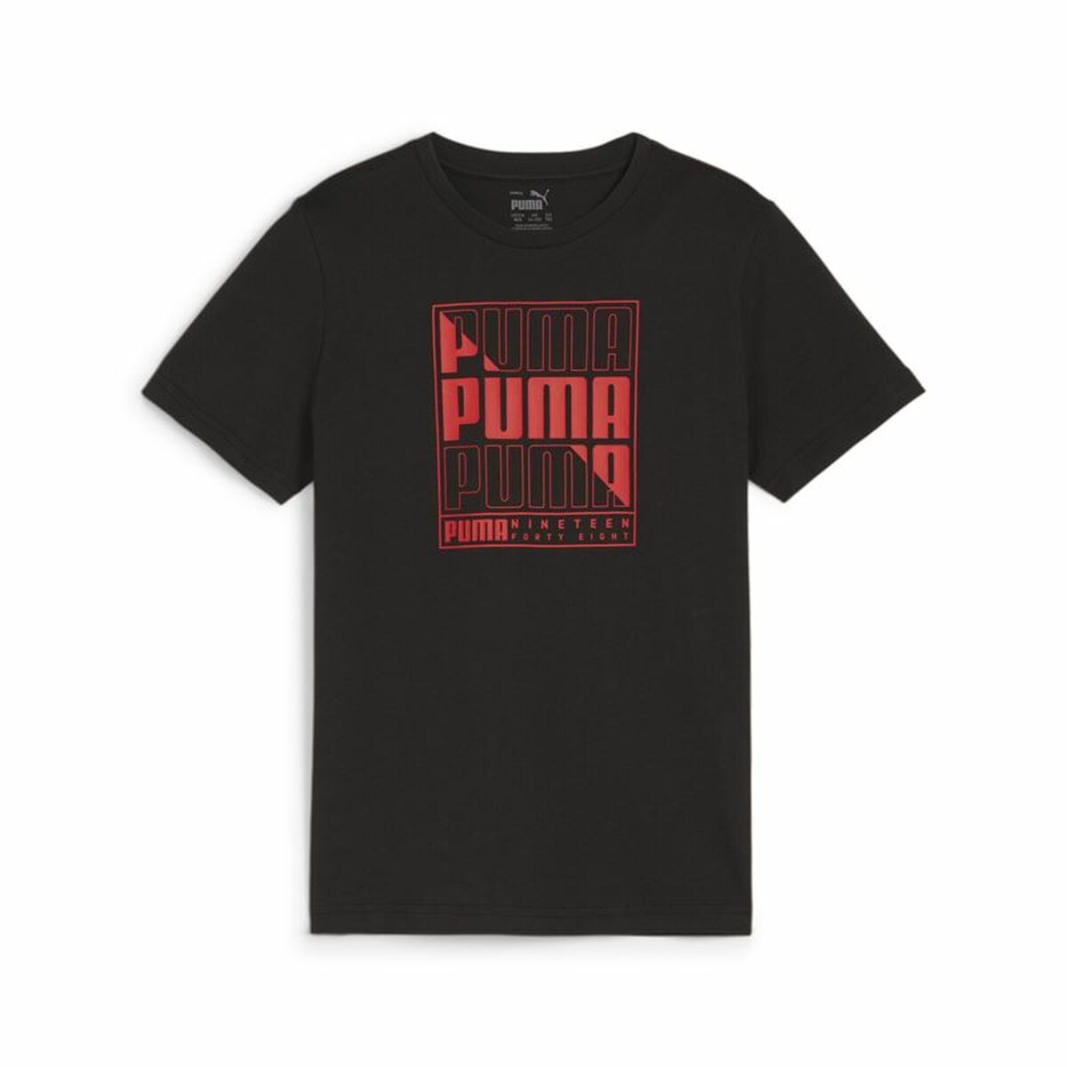 Child's Short Sleeve T-Shirt Puma Graphic 13-14 Years