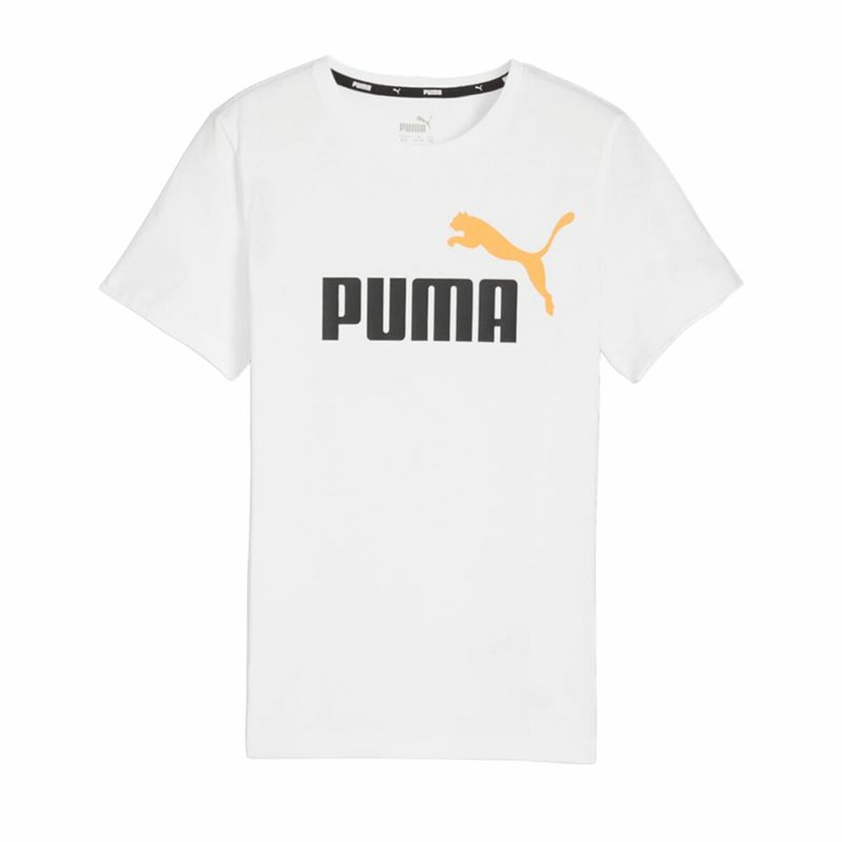 Child's Short Sleeve T-Shirt Puma Essentials+ 2 Col 9-10 Years