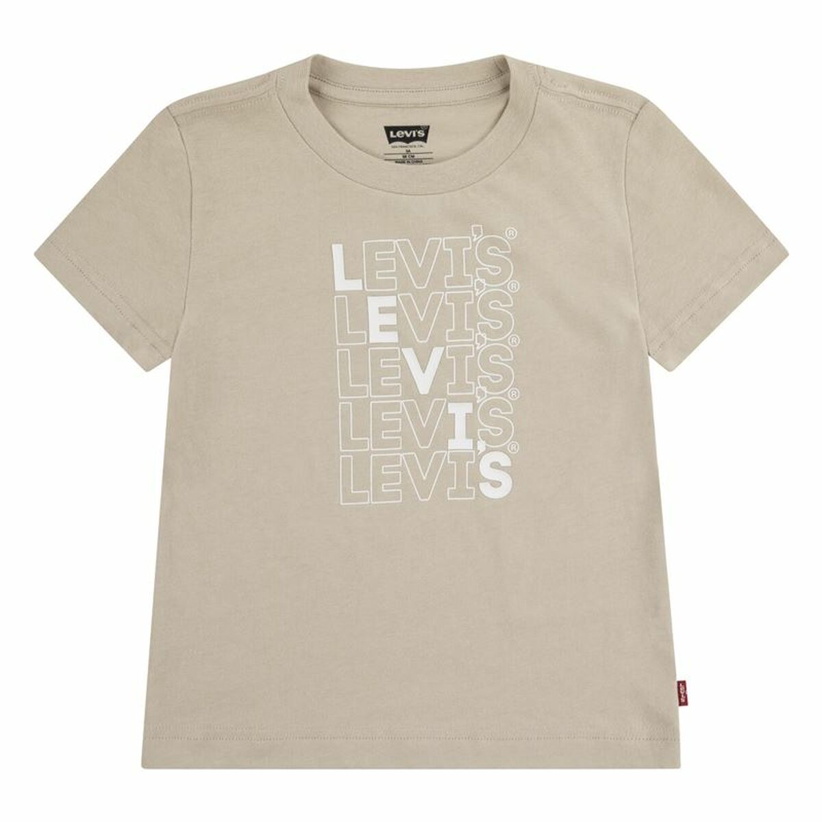 Child's Short Sleeve T-Shirt Levi's Oxford 4 Years