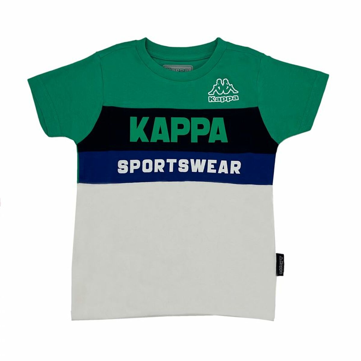Child's Short Sleeve T-Shirt Kappa 8036M00058 Blue 8 Years