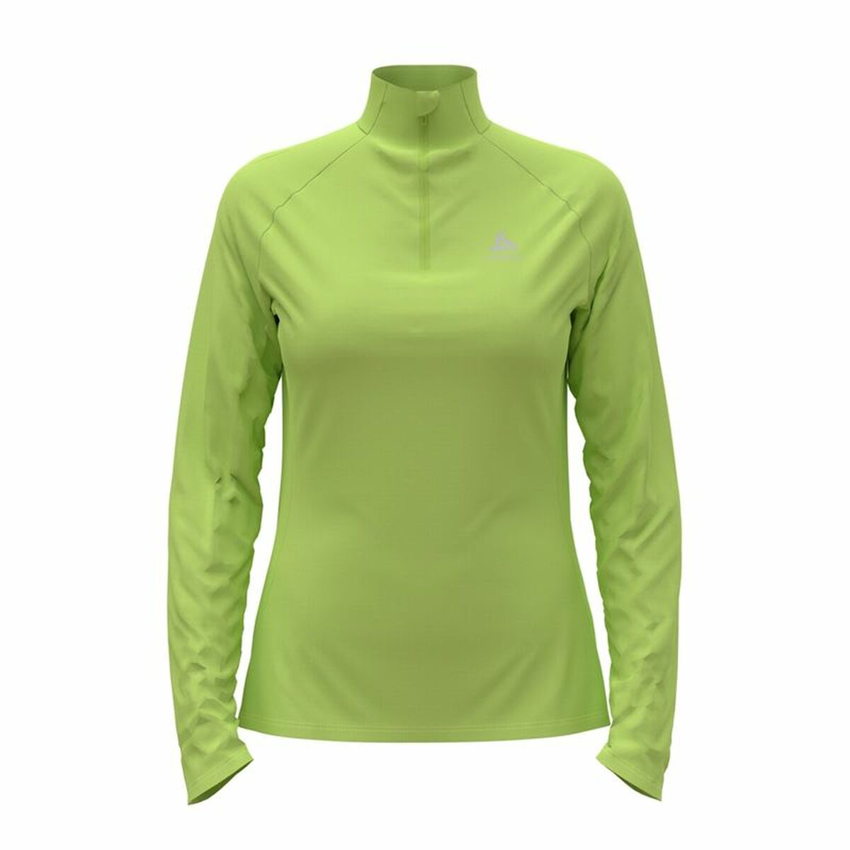 Women’s Sweatshirt without Hood Odlo Mid Layer Essential 1/2 Green S